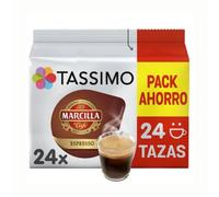 Marcilla Cápsulas de Café Espresso | 24 Cápsulas Compatibles Tassimo