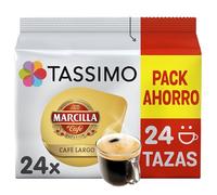 Marcilla Cápsulas de Café Largo | Intensidad 10 | 24 Cápsulas Compatibles Tassimo