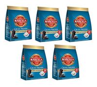 Marcilla monodosis GRAN AROMA DESCAFEINADO - [Pack de 5] | 5 Packs de 28 Mondosis, Compatible con máquinas Senseo