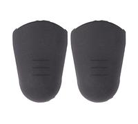 Marclix 2 boquillas de goma para clarinete y saxofón, protección de punta delicada, color negro