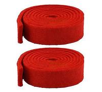 Marclix 2 tiras de temperamento de fieltro de lana para afinación de piano, silenciador cónico