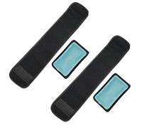 Marclix Paquete de 2 envolturas de terapia de frío con correa para mano, pie, muñeca, codo, alivio del dolor, terapia fría y caliente, paquete de hielo