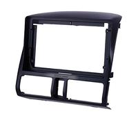 Marco 1 DIN / 2 DIN Radio para Coche, Marco Fascia Negro 9 Pulgadas Uso Apto para 2002 Honda CRV Dash Kit De Montaje Panel De Revestimiento Sin Gap