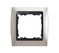 Simon Marco 1 elemento S-82 82814-33 aluminio mate zócalo grafito