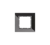 Marco 1 elemento Berker By Hager B7 10116616 Cristal antracita