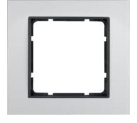 Marco 1 elemento Berker By Hager B7 10116904 Aluminio/Antracita