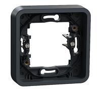 Marco 1 elemento con garras IP55 Gris
