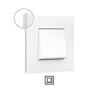 Marco 1 elemento Legrand 741001 serie Valena Next color blanco opal