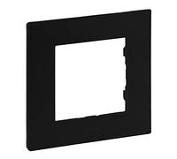Marco 1 elemento Legrand 864571 serie Niloe Step Negro Mate