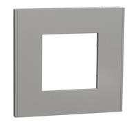 Marco 1 elemento new unica aluminio schneider