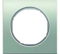 Marco 1 elementoBerker By Hager 10112245 serieR3 Aluminio Blanco