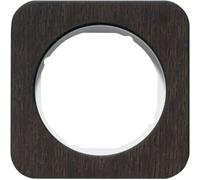 Marco 1 elementoBerker By Hager 10112359serieR1 Madera/Blanco