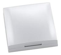 Marco 1E con tapa Integro cromo