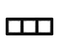 Marco 3 compartimentos, cristal negro Sedna Design i SDD361803