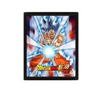 Marco 3D lenticular Pyramid Dragon Ball Super Ultra Instinct Kamehameha 20,5x4,5x25,5 cm