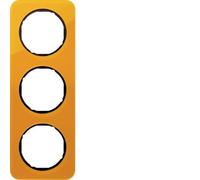 Marco 3E, R.1 acrílico naranja/negro