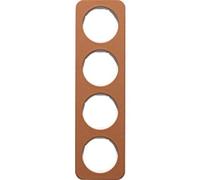 Marco 4E, R.1 piel marrón/blanco polar