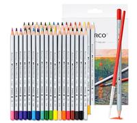 MARCO 7120 lápices de colores solubles en agua, 36 colores, hexagonales, ideales para amantes del arte y pintores profesionales, hechos de madera natural, fáciles de transportar, un regalo perfecto