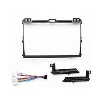 Marco 9 Pulgadas Radio Coche Panel Estéreo Embellecedor Instalación para Salpicadero para Toyota para Land Cruiser para Prado 120 2002-2009 Accesorios Coche(Frame and Cable)