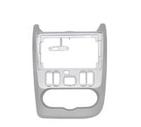 Marco Adaptador para Radio Coche 2 DIN para Dacia para Logan para Duster Panel CD Embellecedor Salpicadero(LHD)