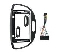 Marco Adaptador para Radio Coche 9 Pulgadas Panel Instalación Audio con Cable para Salpicadero para Hyundai I10 2007 2008 2009 2010 2011 2012 2013 OOPUHKSY