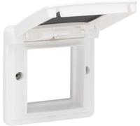 Marco Adaptador Plegable IP55 45x45mm Para Módulos De Datos - 701-85000
