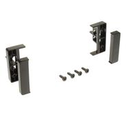 Marco Adaptador Radio 1 DIN para Audi A2 8Z A3 8L A4 B5 A6 4B Negro