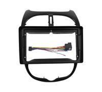 Marco Android para Salpicadero Coche 9 Pulgadas 2 DIN con Radio DVD Y Navegación para Peugeot 206 2000-2010(Frame an ISO)