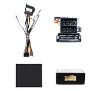 Marco Audio para Panel Instalación Radio Y Reproductor Estéreo 9 Pulgadas para VW para Polo 2011 2012 2013 2014 2015 2016 WEFOLCC(Cable Canbus)