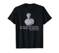 Marco Aurelio - Cita de filosofía estoica sobre ser Sabio Camiseta
