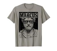 Marco Aurelio Divertida Filosofía Obtener Estoico Vintage Punk Camiseta