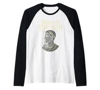Marco Aurelio Estoicismo Filosofía estoica Filósofo Romano Camiseta Manga Raglan