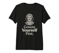 Marco Aurelio Estoicismo Filosofía estoica Filósofo Romano Camiseta Premium