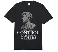 Marco Aurelio Estoicismo Filosofía estoica Filósofo Romano Comfort Colors Adult Heavyweight T-Shirt