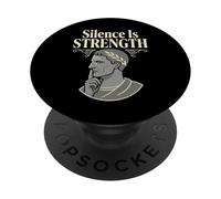Marco Aurelio Estoicismo Filosofía estoica Filósofo Romano PopSockets PopGrip Adhesivo