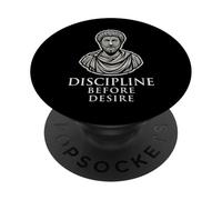Marco Aurelio Estoicismo Filosofía estoica Filósofo Romano PopSockets PopGrip Adhesivo