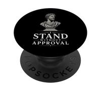 Marco Aurelio Estoicismo Filosofía estoica Filósofo Romano PopSockets PopGrip Adhesivo