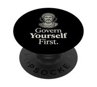 Marco Aurelio Estoicismo Filosofía estoica Filósofo Romano PopSockets PopGrip Adhesivo