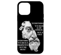 Marco Aurelio Filosofía estoica Cita del filósofo romano Carcasa para iPhone 12 mini