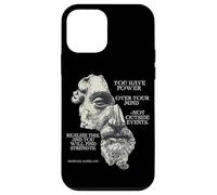 Marco Aurelio Filosofía estoica Cita del filósofo romano Carcasa para iPhone 12 mini