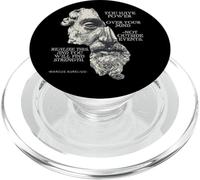 Marco Aurelio Filosofía estoica Cita del filósofo romano PopSockets PopGrip para MagSafe