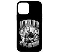 Marco Aurelio Filosofía Estoica Emperador Vintage Bootleg Carcasa para iPhone 12 Mini