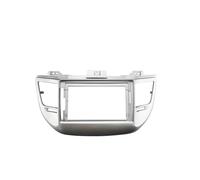 Marco Auto Radio Coche 9 ''para Hyundai para Tucson 2015-2017 Reproductor De Radio Coche Marco Panel Cable Estéreo Arnés Fascia para Cubierta Tablero