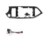 Marco Auto Radio Coche 9 Pulgadas para Kia para La Mañana para Picanto 2009-2016 Panel De Salpicadero para Radio Marco Manga Cable Accesorios El Tablero