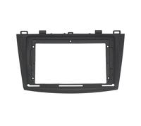 Marco Auto Radio Coche Fascia De Radio Coche 2 DIN para Mazda 3 2004-2012, Reproductor Audio Estéreo, Marco Panel Salpicadero, Placa Frontal Biselada