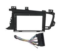 Marco Auto Radio Coche Fascia De Radio Coche para Kia K5, para Optima 2011-2015, Panel Adaptador Marco, Cable Montaje Tablero, Accesorio Canbus 9 Pulgadas