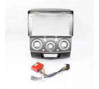 Marco Auto Radio Coche Instalación De Radio para Coche 2 DIN, 9 Pulgadas, DVD, GPS, Mp5, ABS, PC, Marco Plano Fascia Plástico para Ford para Ranger 2000-2010, Kit Tablero