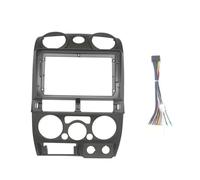 Marco Auto Radio Coche Kit De Marco Estéreo Radio Coche para Isuzu D-MAX/MU 7 2001-2012, Adaptador Cable Fascia para Panel Salpicadero