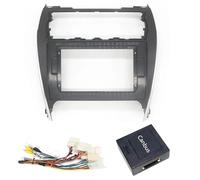 Marco Auto Radio Coche Kit De Marco Radio Coche para Toyota para Camry 2011-2015, Soporte Consola Central Estéreo para, Adaptador Canbus Cable Fascia