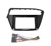 Marco Auto Radio Coche Kit De Marco Reajuste Radio Coche para Hyundai para I20 2018 2019 Estéreo para Instalar Panel Tablero Fascia Bisel Placa Frontal